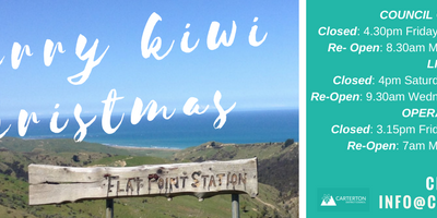 Council Holiday hours