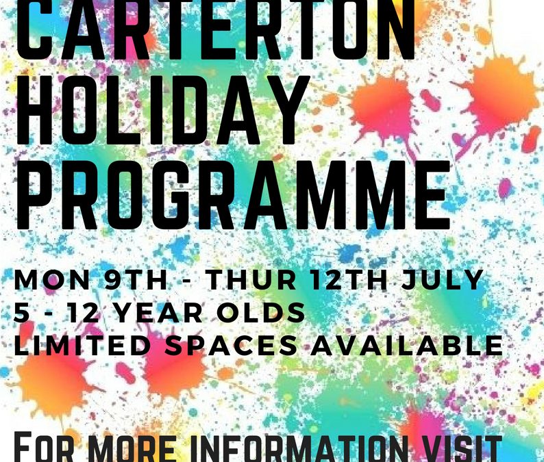 July Holiday Programme