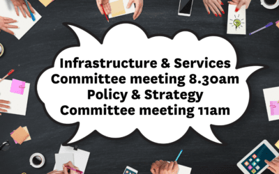 Upcoming committee meeting agendas