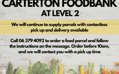 Carterton Foodbank operating under Level 2