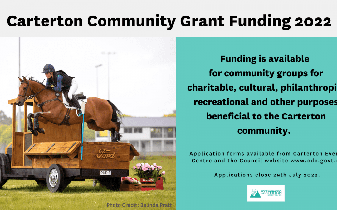 Community Grant applications open