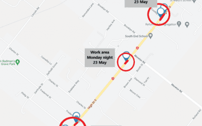 State Highway 2 roadworks: May 22 to 27