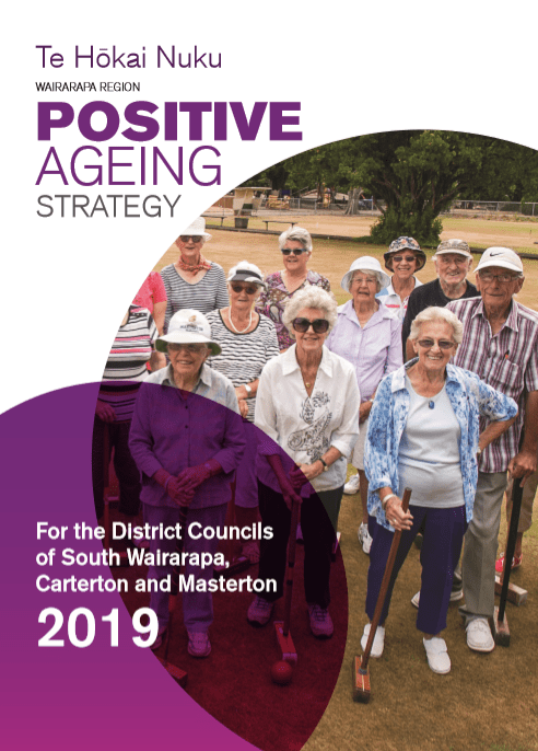 Cover of the Positive Ageing Strategy document