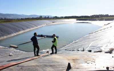 Carterton District Council fills Reservoir 1 of its new wastewater ponds