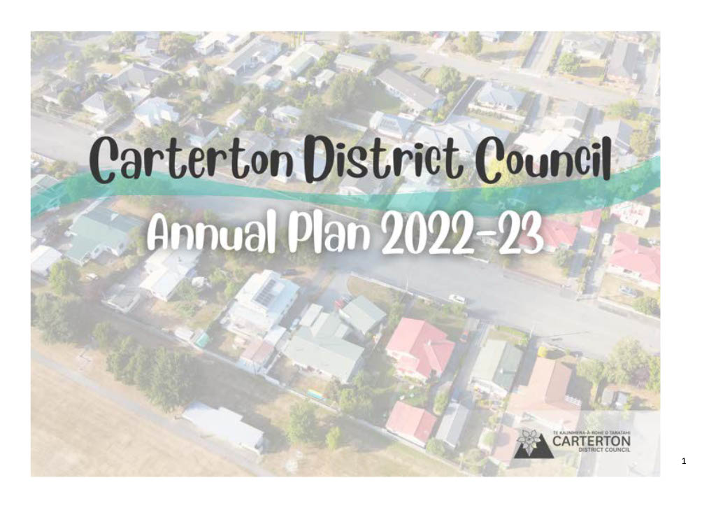 Carterton District Council Annual Plan 2022-23 confirmed | Carterton ...