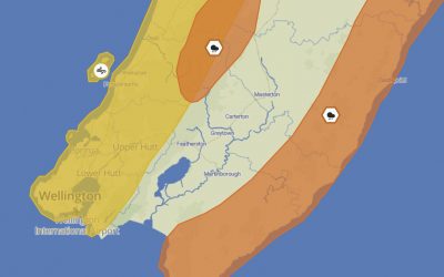 Heavy rain warning in place for Wairarapa Districts