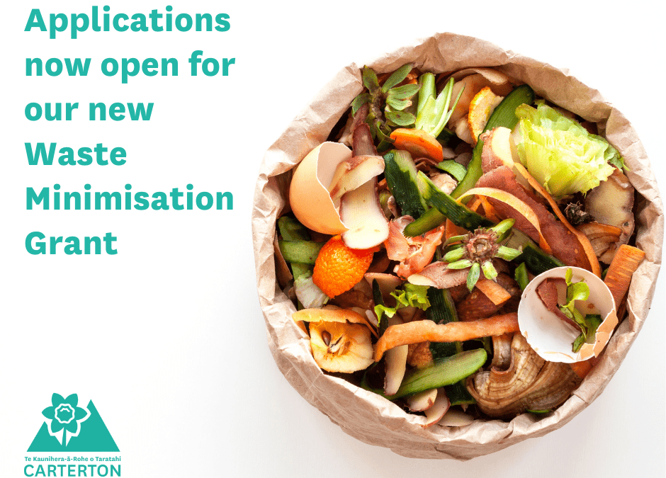 Waste Minimisation Grant – Now open for applications!