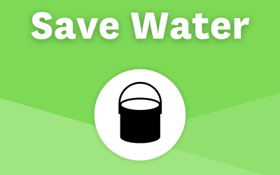 Water restrictions – Save water now to prepare for drought and avoid harsh restrictions.