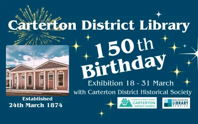 Carterton Library 150th Birthday exhibition, 18-31 March