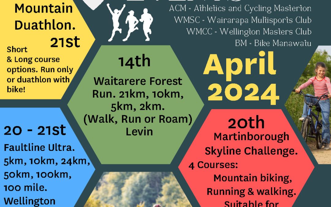 Wairarapa Cycling Events – April 2024