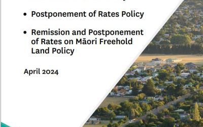 Have Your Say: Remission and Postponement of Rates Policies