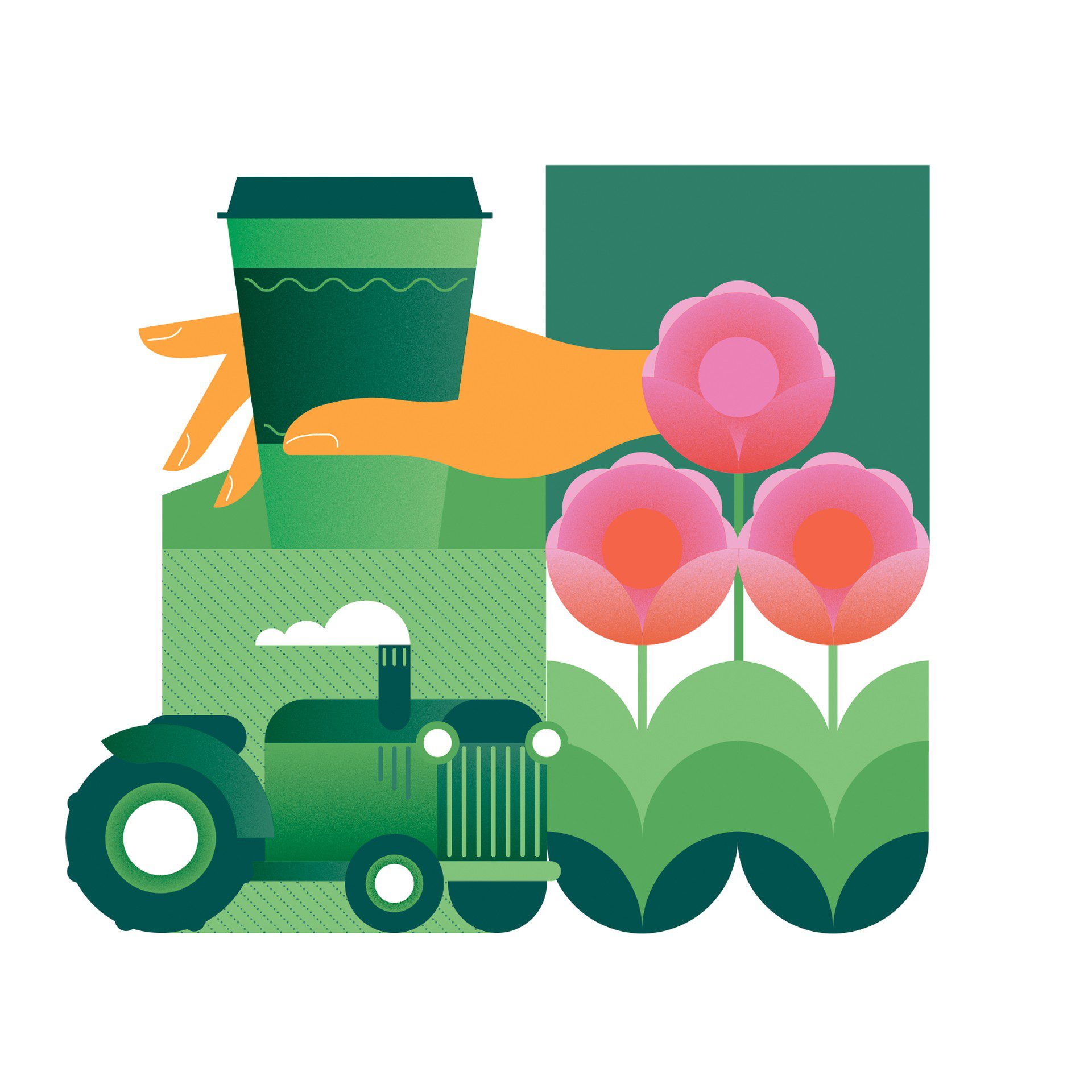 Coffee Tractor 1920px x 1920px