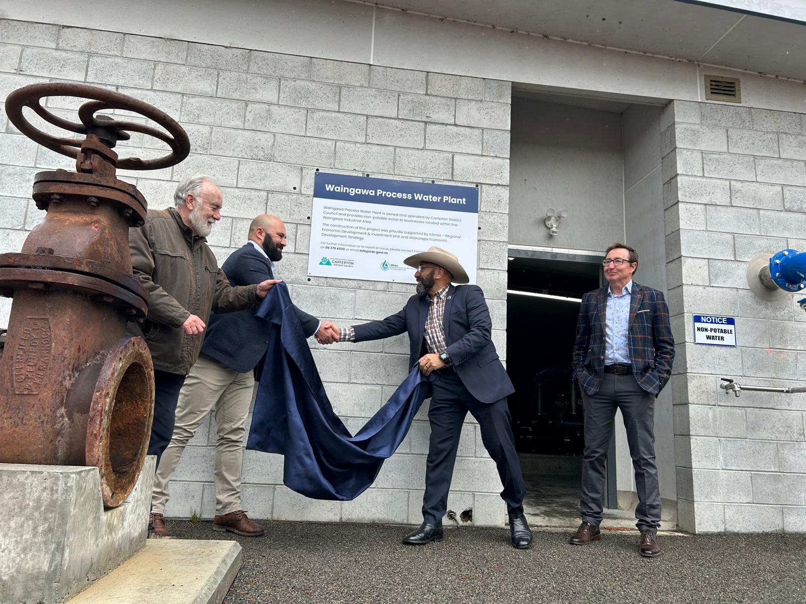 Opening of Waingawa Process Water Plant