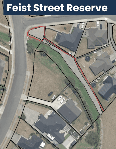 Feist Street Reserve area