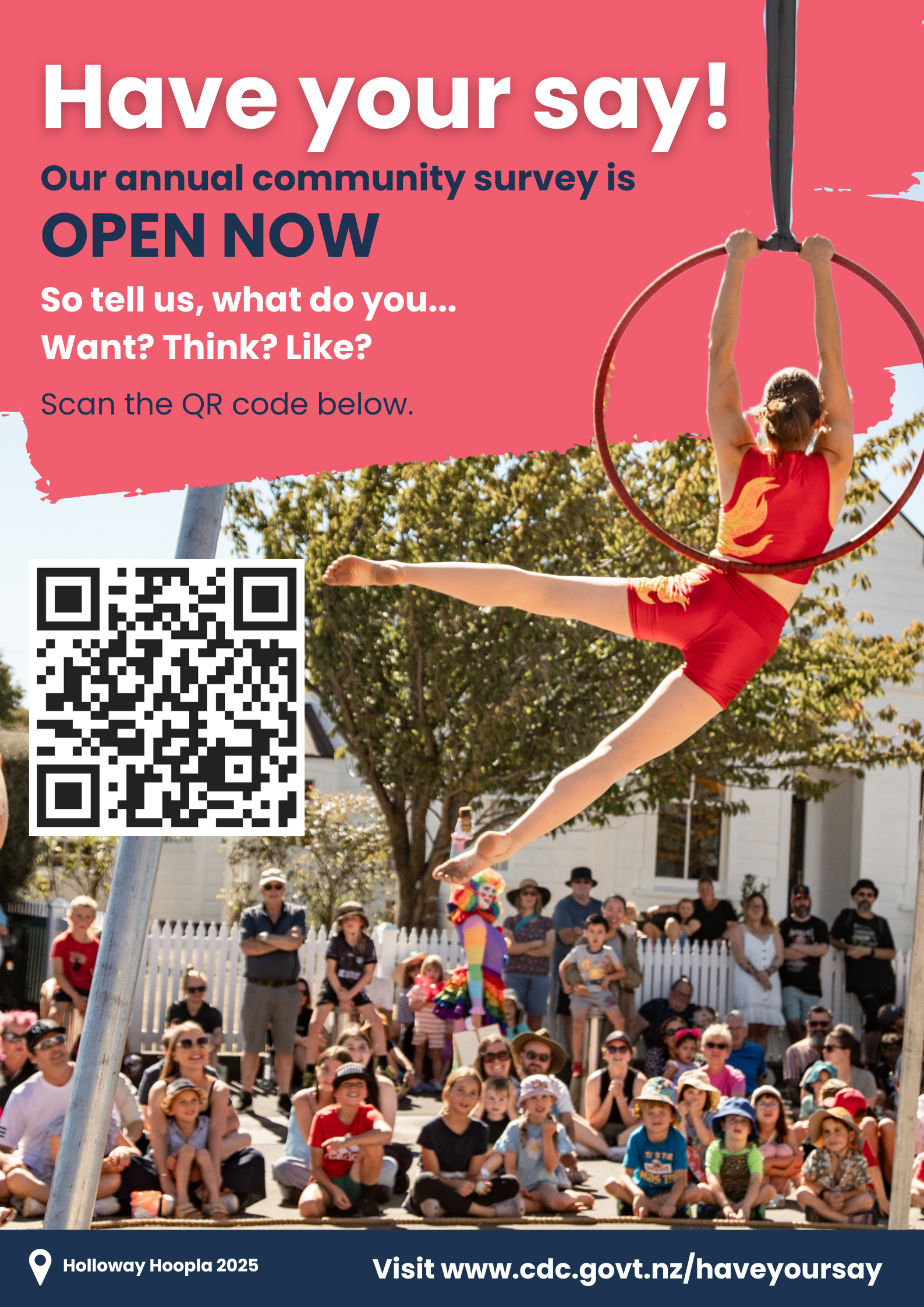 Community Survey poster 2026