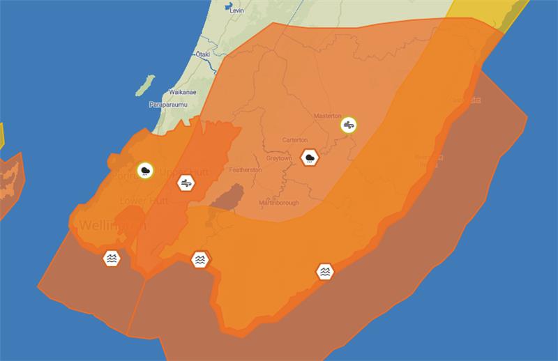 Severe weather Wairarapa continues, 16 February