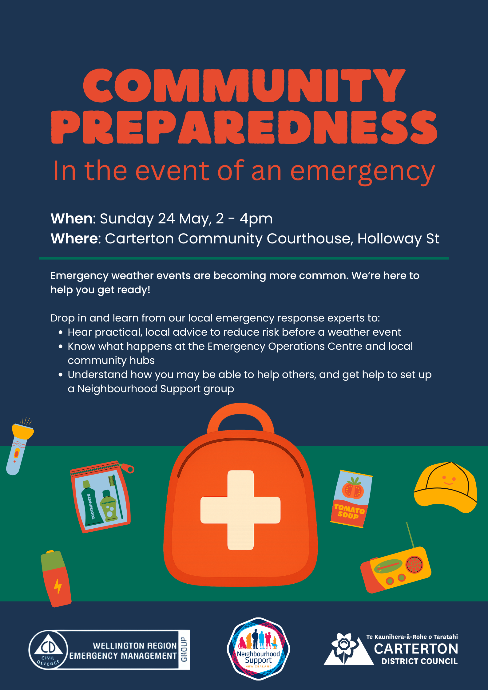 Community preparedness event
